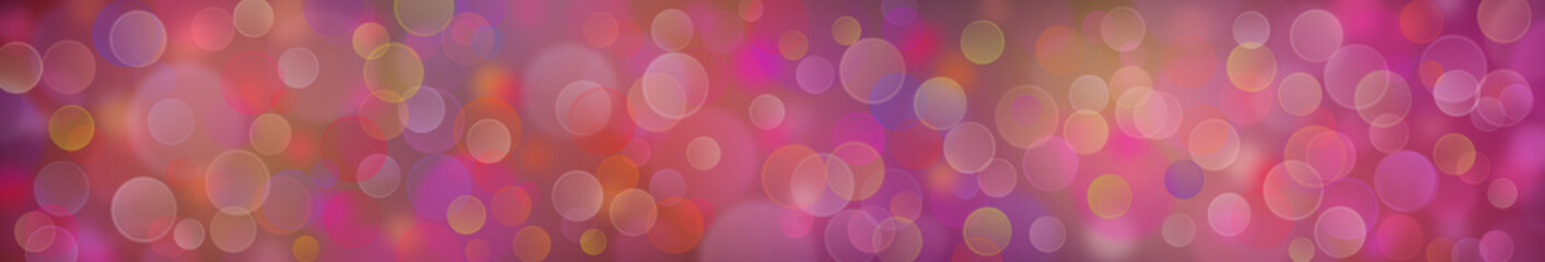 beautiful bokeh. banner. festive background.