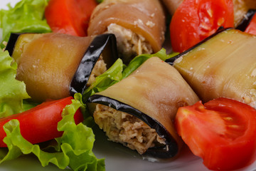 Eggplant rolls