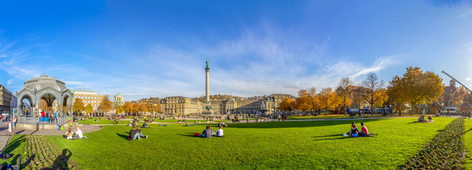 Stuttgart, Schlossplatz 