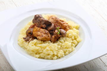 Couscous with chicken