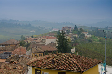 typical of the Piedmontese Langhe landscape