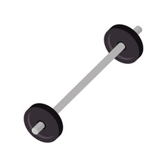 weight lifting gym isolated icon vector illustration design