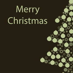 Christmas card background .