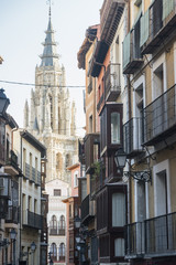 Fototapeta premium Toledo (Spain): old street