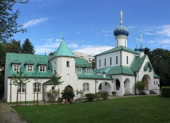 Fototapeta na wymiar Hamburg, Russisch-Orthodoxe Kirche