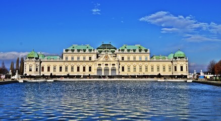 Fototapeta premium Schloss Belvedere, Wien