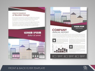  Brochure layout design template