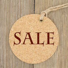 Old fashion round sale gift tag