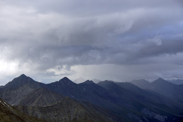 Obraz na płótnie Canvas Alpine landscape in Altai Mountains, Siberia, Russian Federation