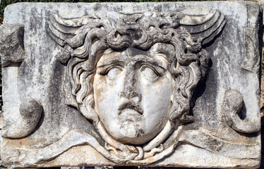 Head of Medusa. Didyma Turkey