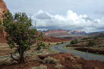 Landscape from Capitol Reef National Park