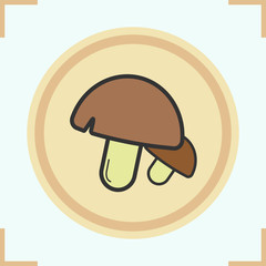 Mushrooms color icon