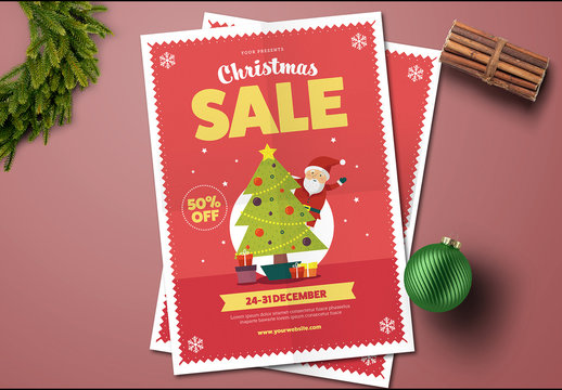 Christmas Sale Flyer 2