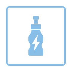 Energy drinks bottle icon