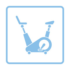 Exercise bicycle icon
