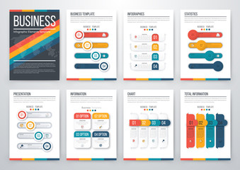 Modern infographic vector concept