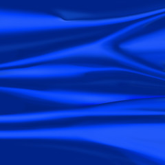 Royal Blue Satin or Silk Fabric