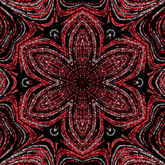 Holiday paillettes decoration