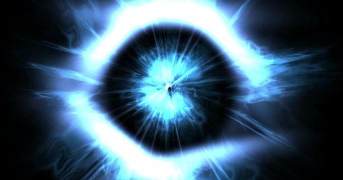 Digital Animation of a mystic Light