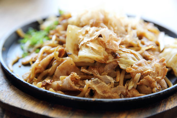Japanese cuisine, fried noodles Yakisoba