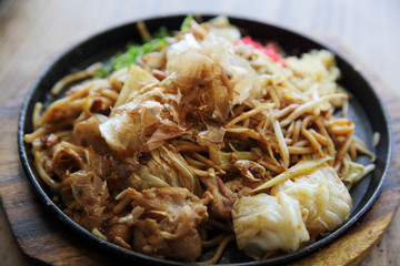 Japanese cuisine, fried noodles Yakisoba