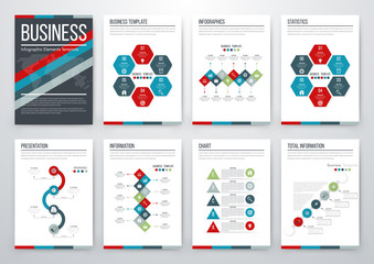 Modern infographic vector concept