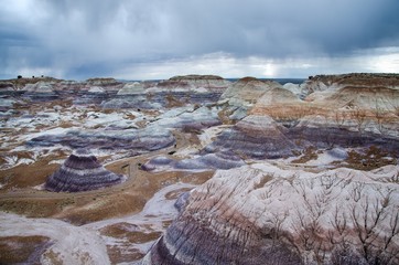 Blue Mesa overlook