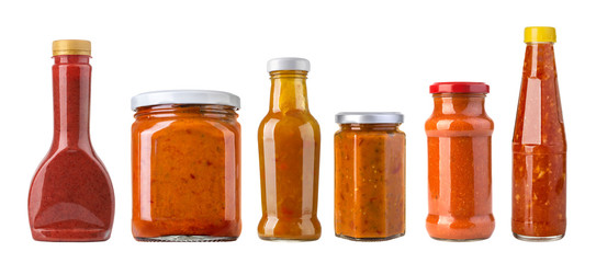 bottle of salad sauce