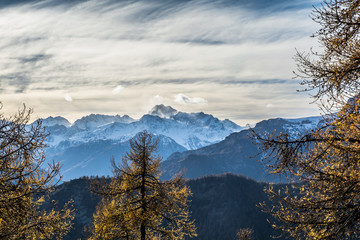 Tramonto sul Chersogno