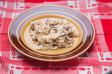 Risotto with black truffle