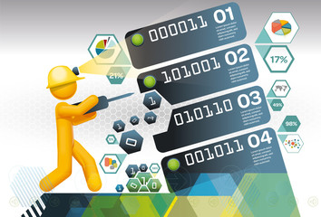 Data mining infographic