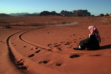 Desierto de Wadi Rum. Jordania.