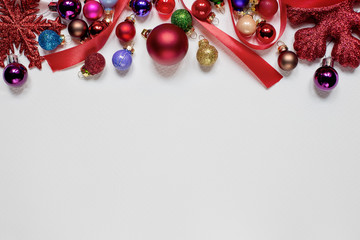 Christmas white background