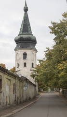 Obraz premium The dome of City Hall in Vyborg
