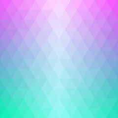 Obraz premium The contrast image of the triangles.