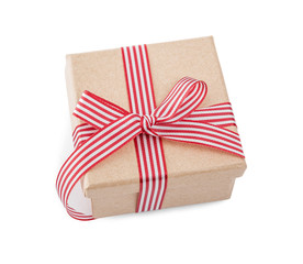 Obraz premium Gift on a white background.