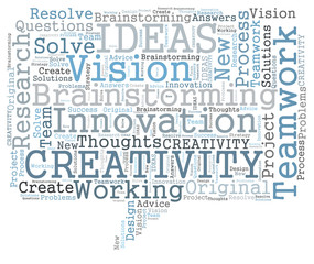 Ideas word cloud