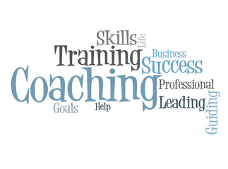 COACHING word cloud