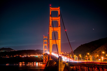 Naklejka premium San Francisco Golden Gate