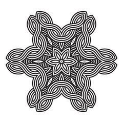 Vector Mandala symbol