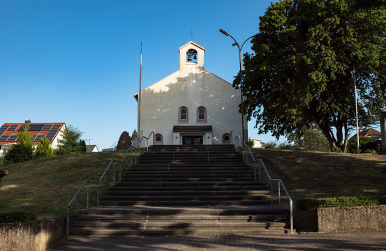Kirche in Saarlouis- Picard