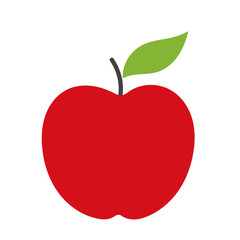 Red apple vector