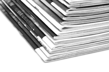 Old magazines. B&W