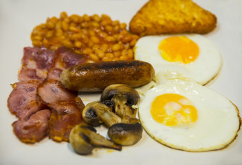 Traditional english breakfast