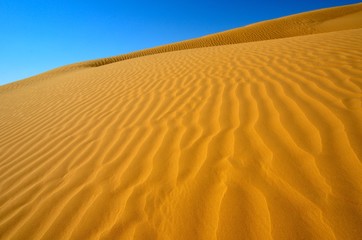 Desert sand dunes