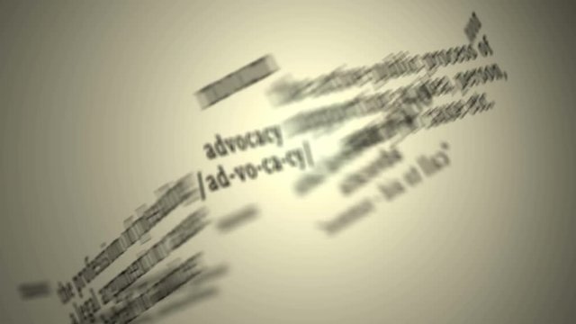 Definition: Advocacy