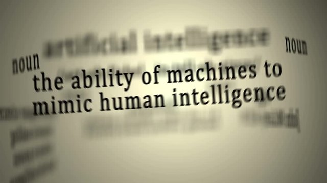 Definition: Artificial Intelligence