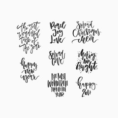 Handdrawn Christmas Lettering