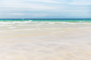 Fototapeta na wymiar Popular St Ives Atlantic ocean coast, Cornwall, England, United Kingdom