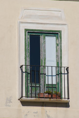 Old italian balcony